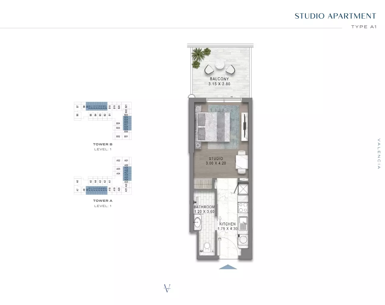 Unit floor plan image