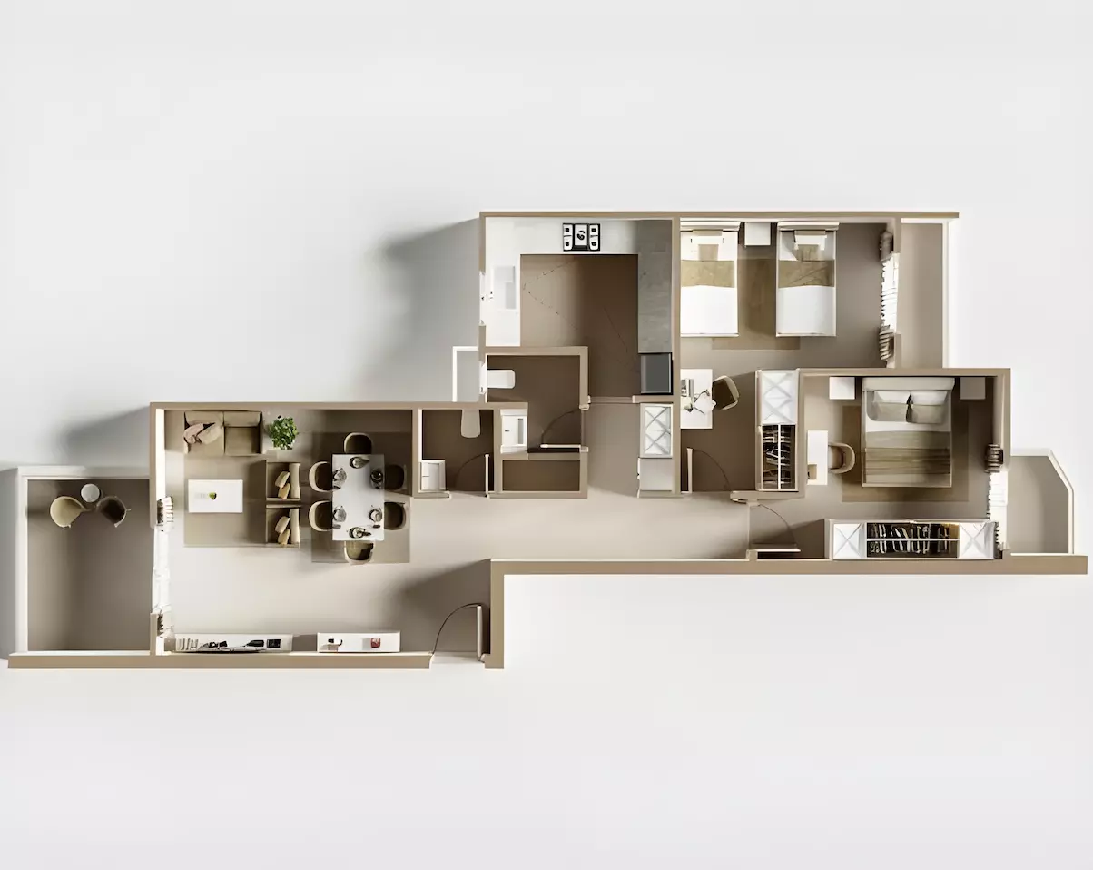 Unit floor plan image