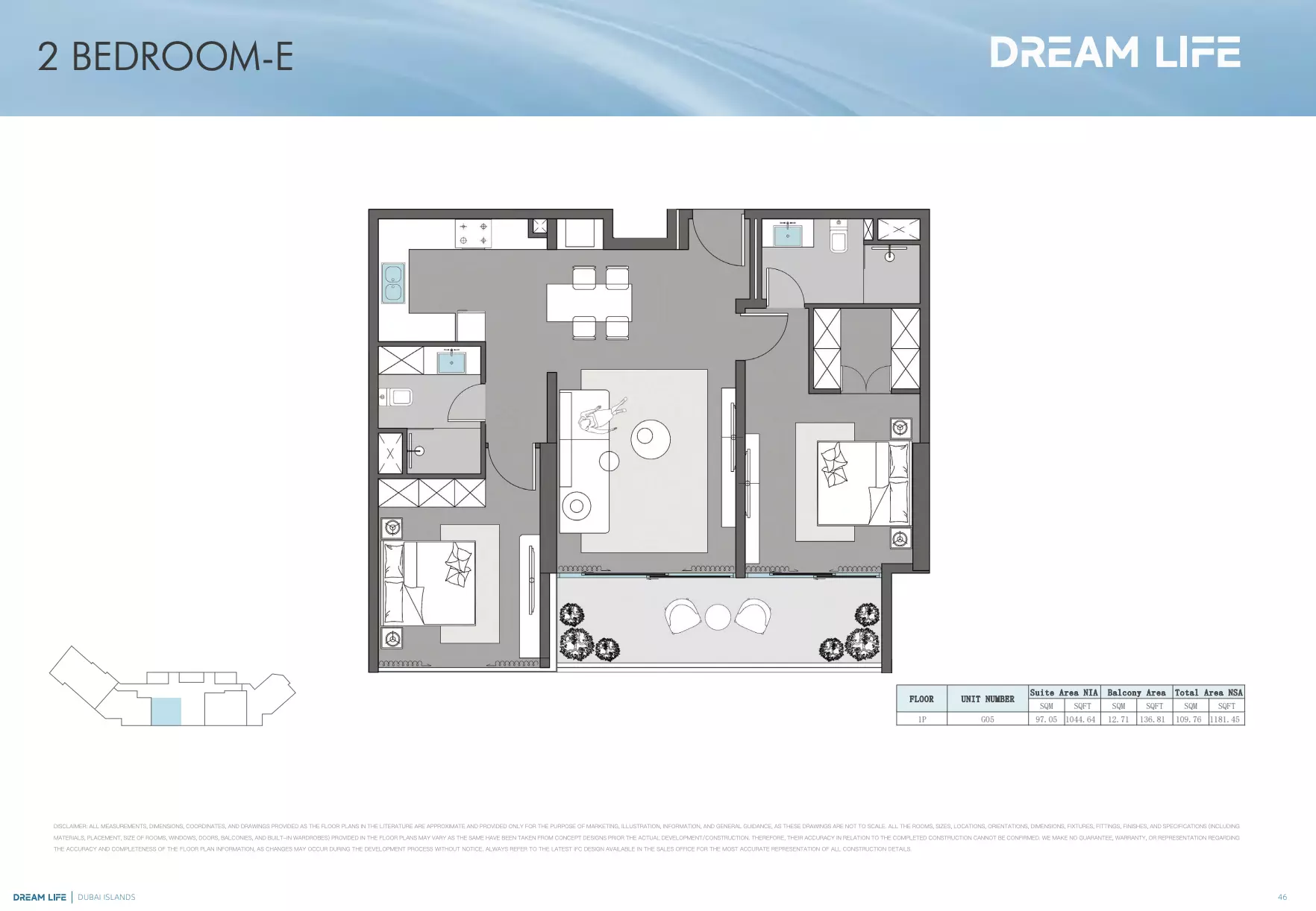 Unit floor plan image