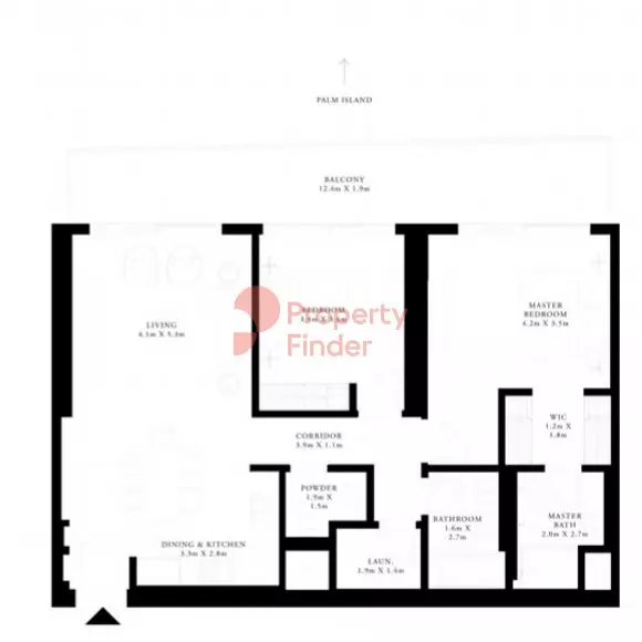 Grand Bleu Tower Unit 05 - Level 10, 2 beds