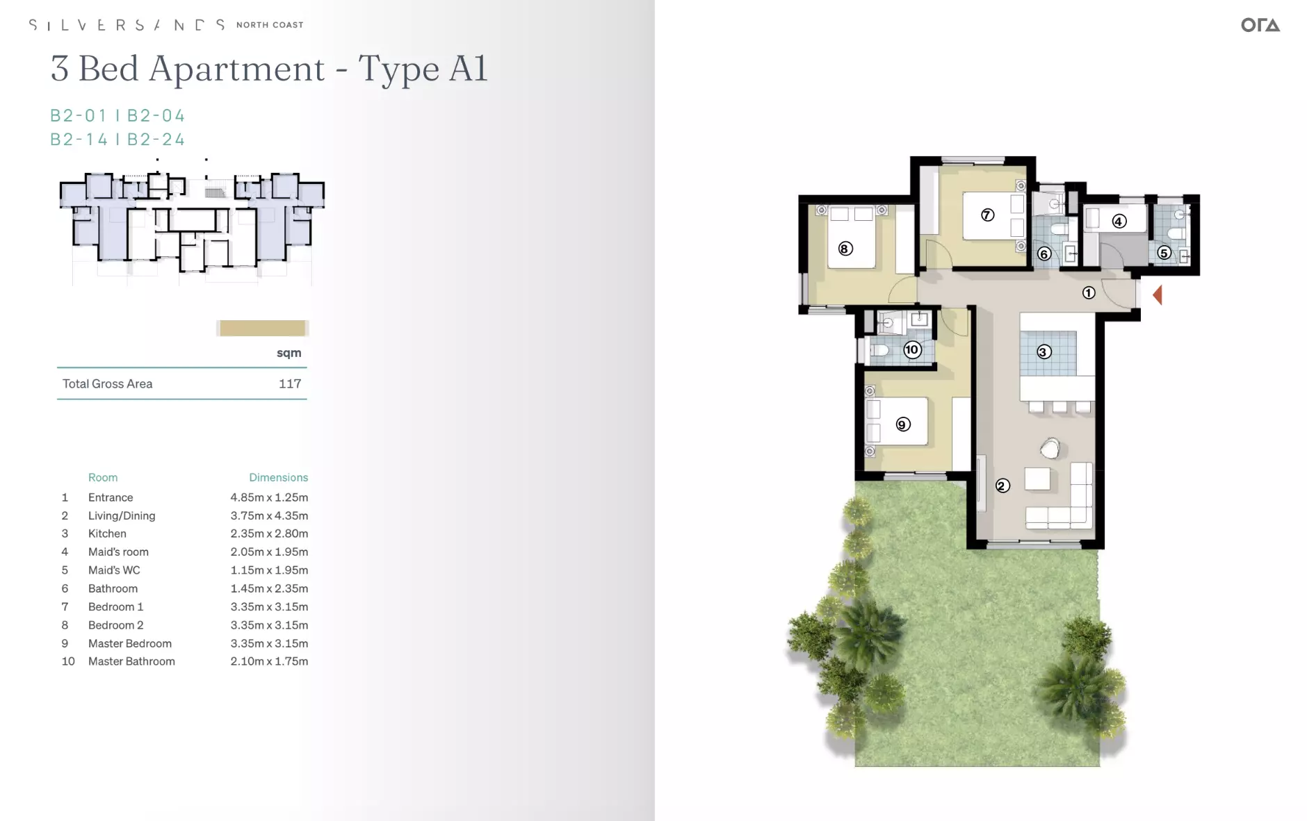 Unit floor plan image
