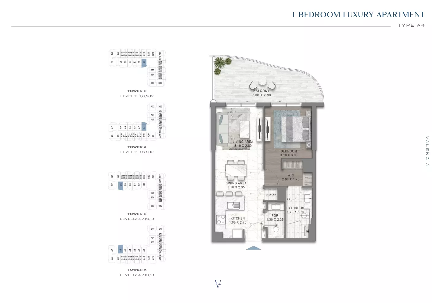 Unit floor plan image