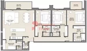 Jomana B4-Type B Level 3-4, 3 beds