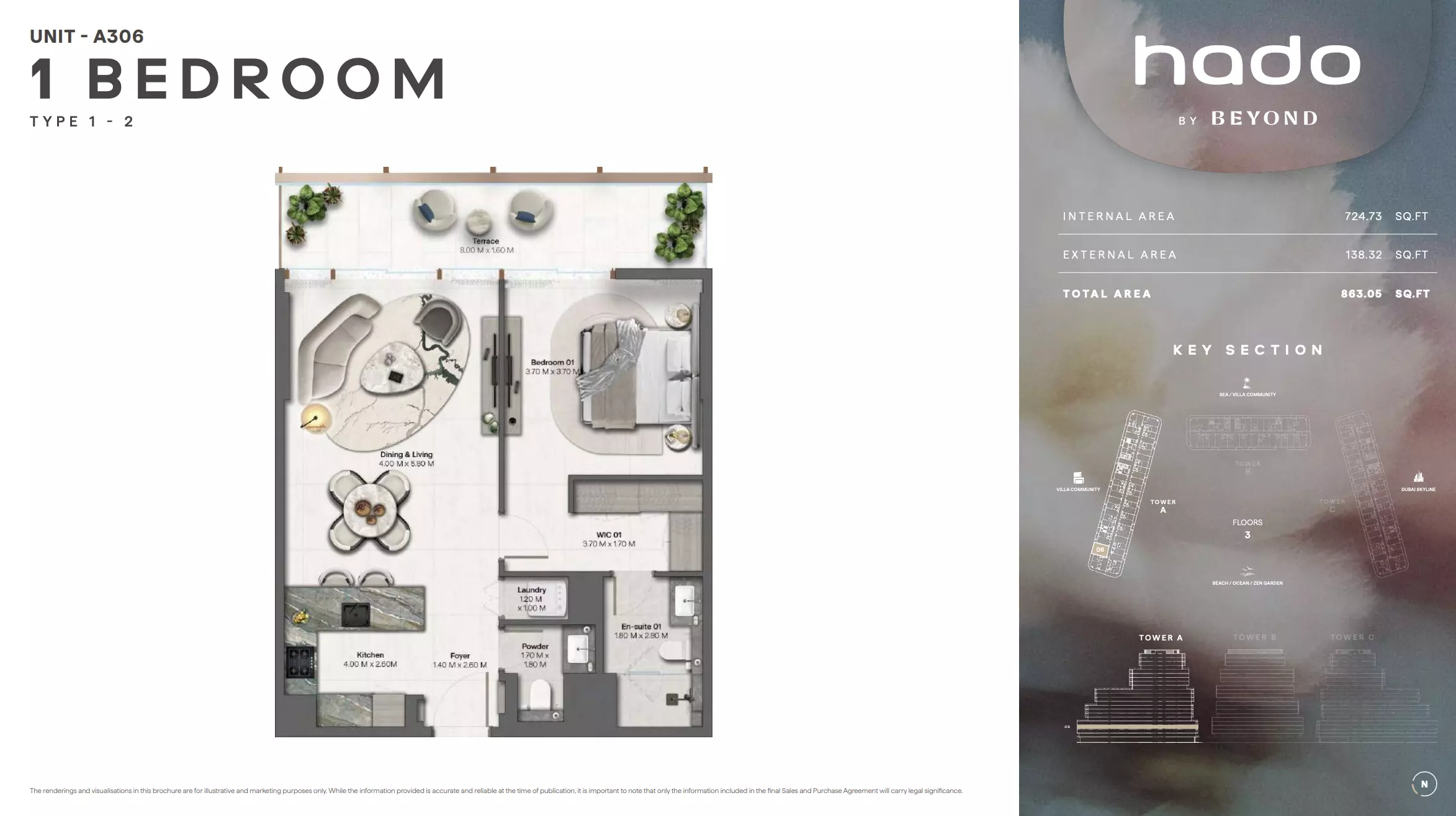 Unit floor plan image
