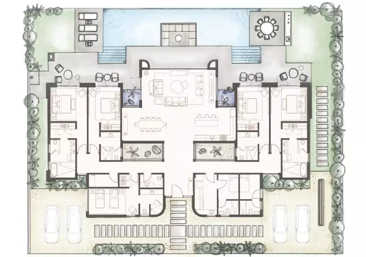 Unit floor plan image