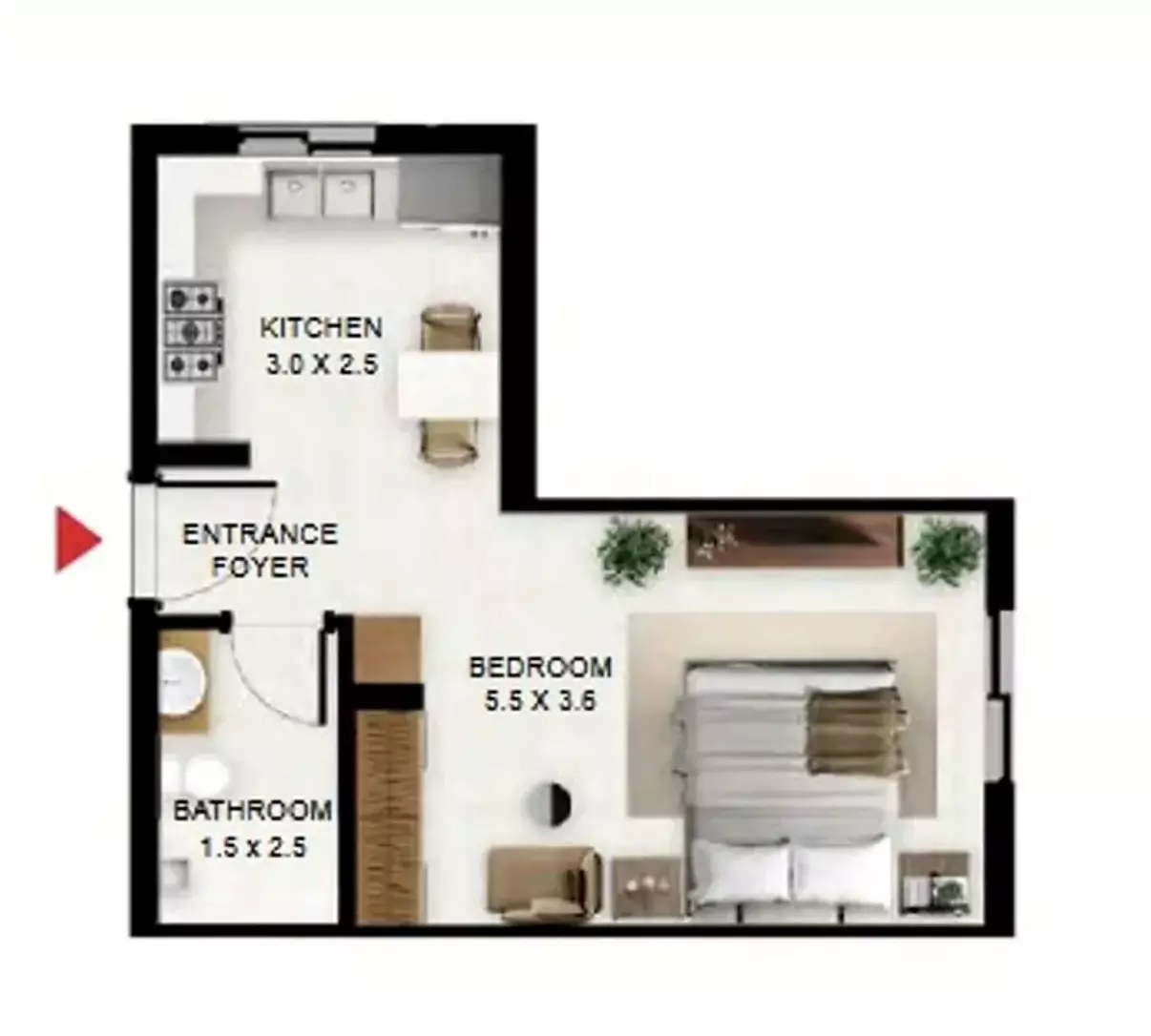 Unit floor plan image