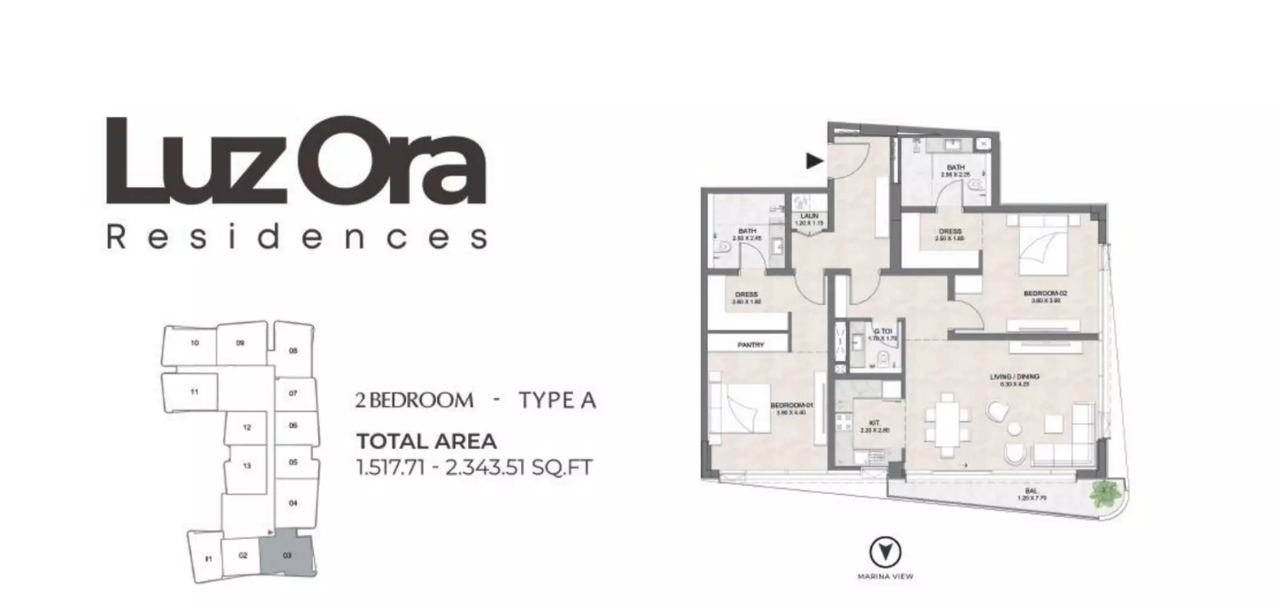 Unit floor plan image