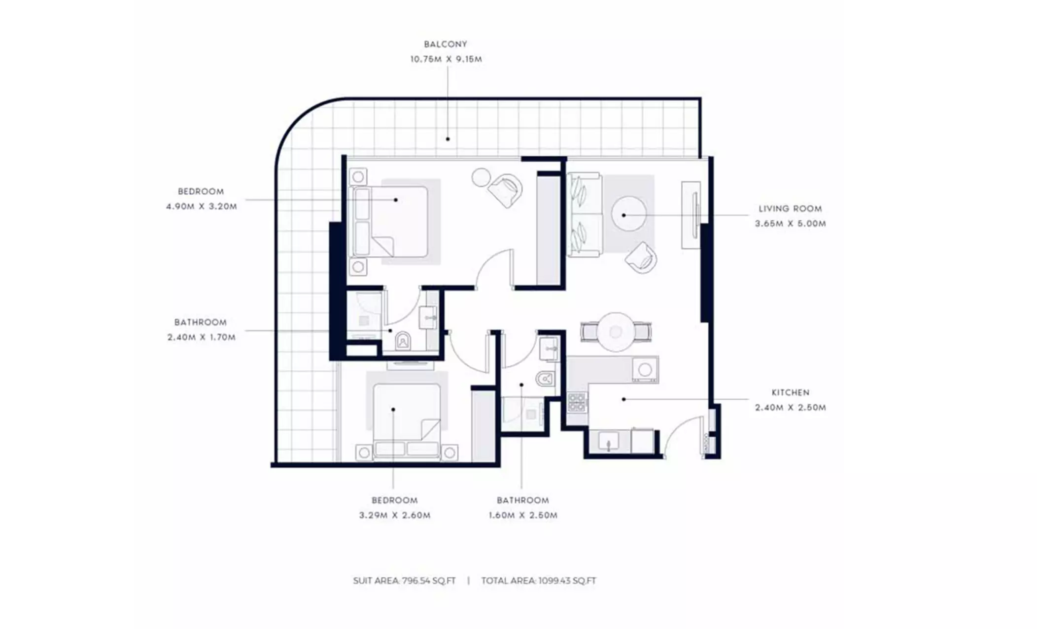 Unit floor plan image