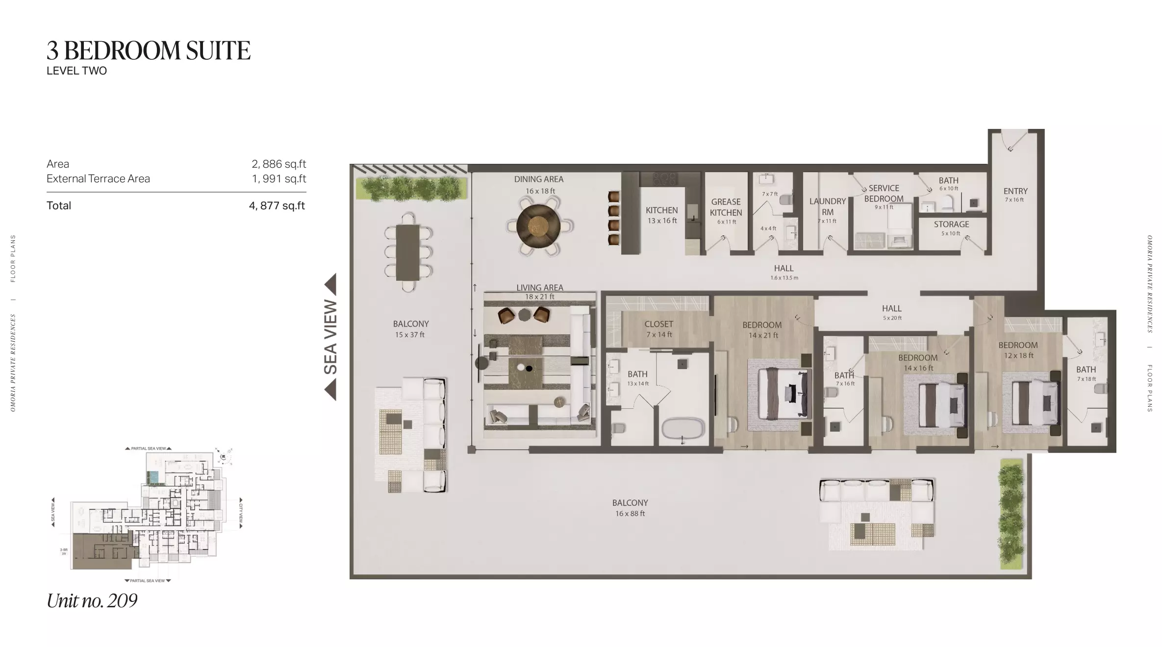 Unit floor plan image