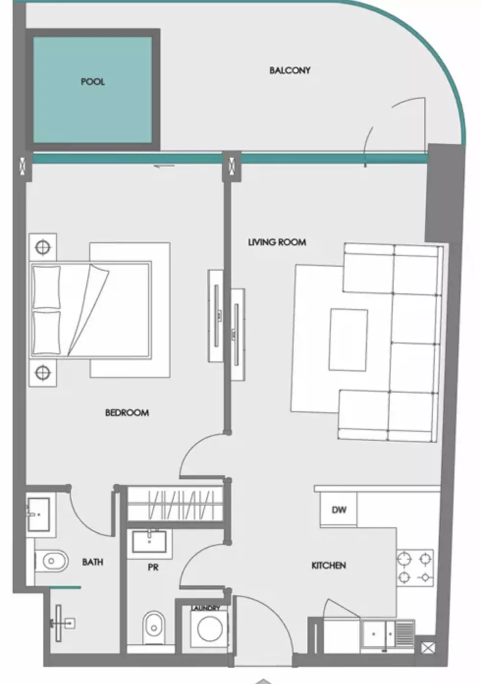 Unit floor plan image
