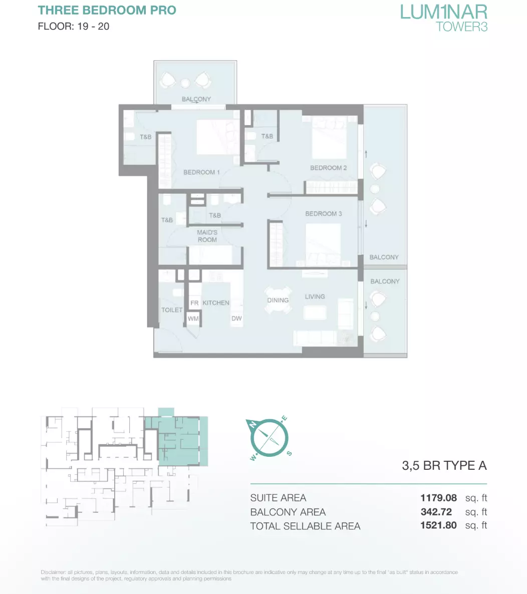 Unit floor plan image