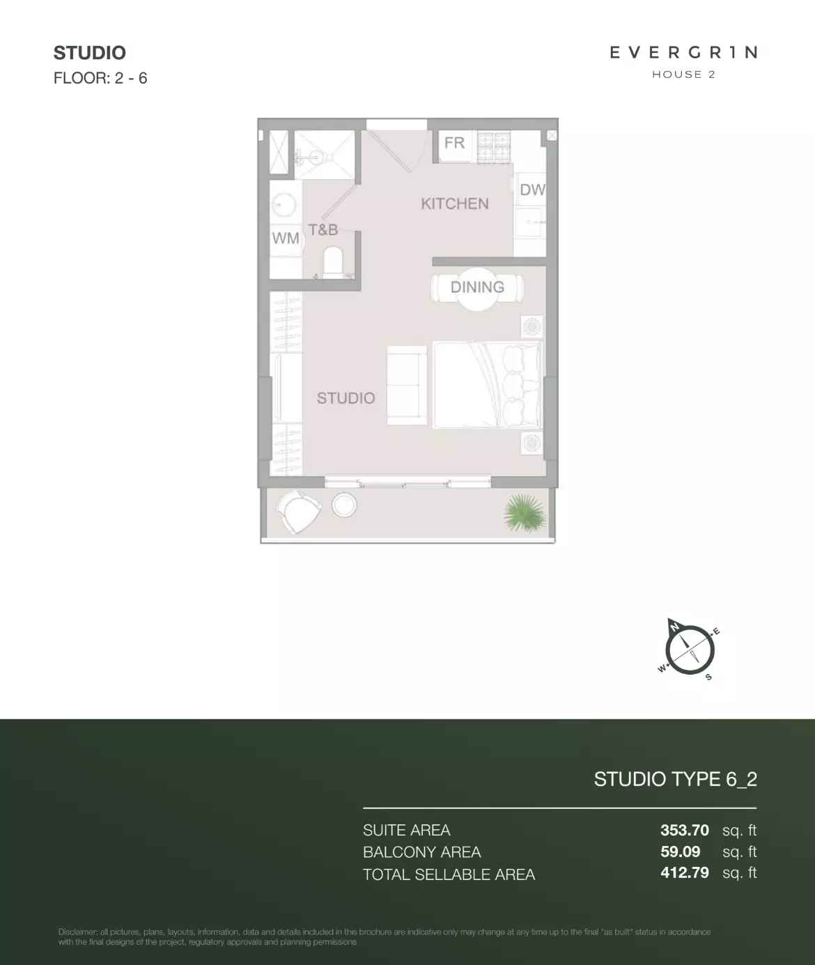Unit floor plan image