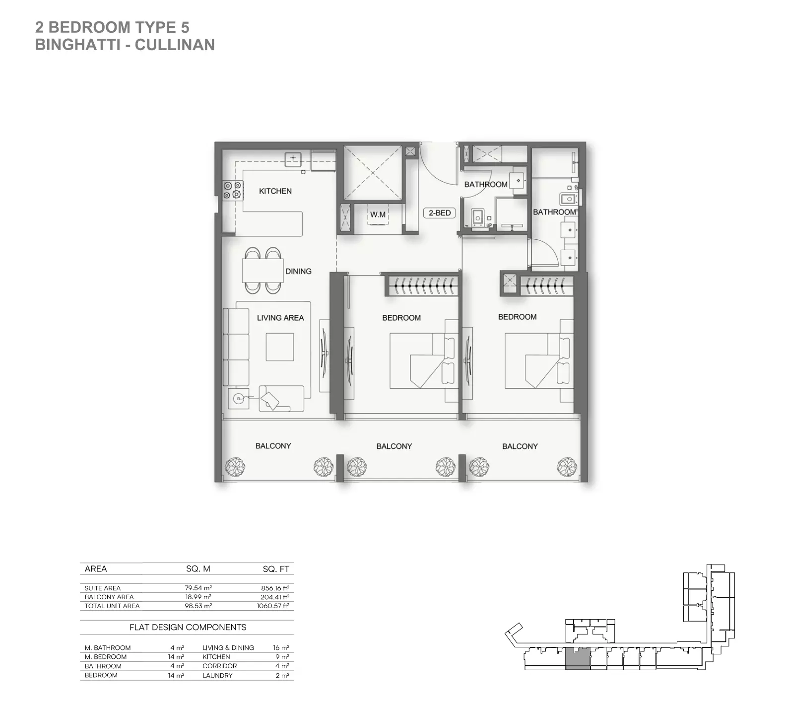 Unit floor plan image