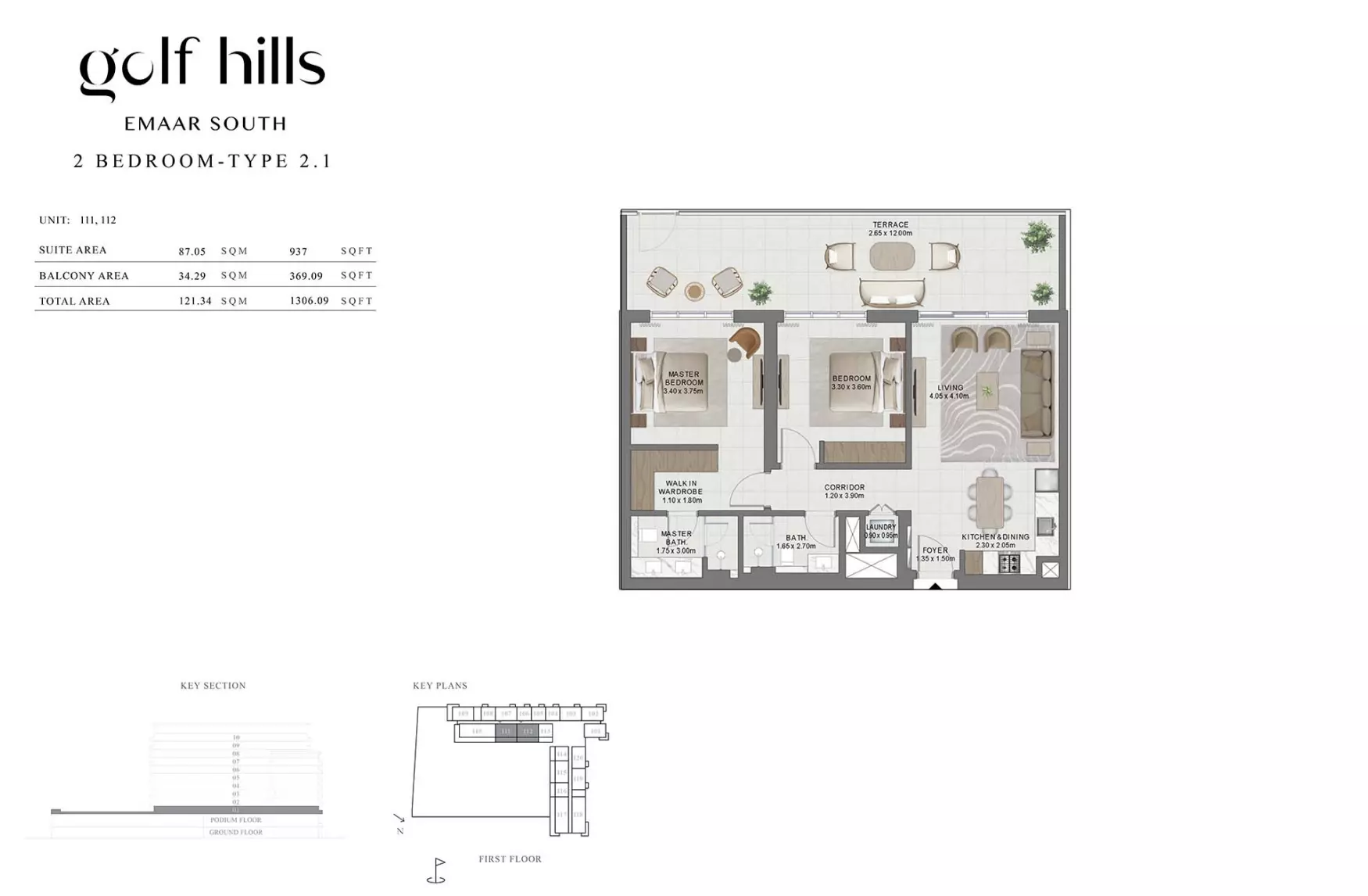 Unit floor plan image