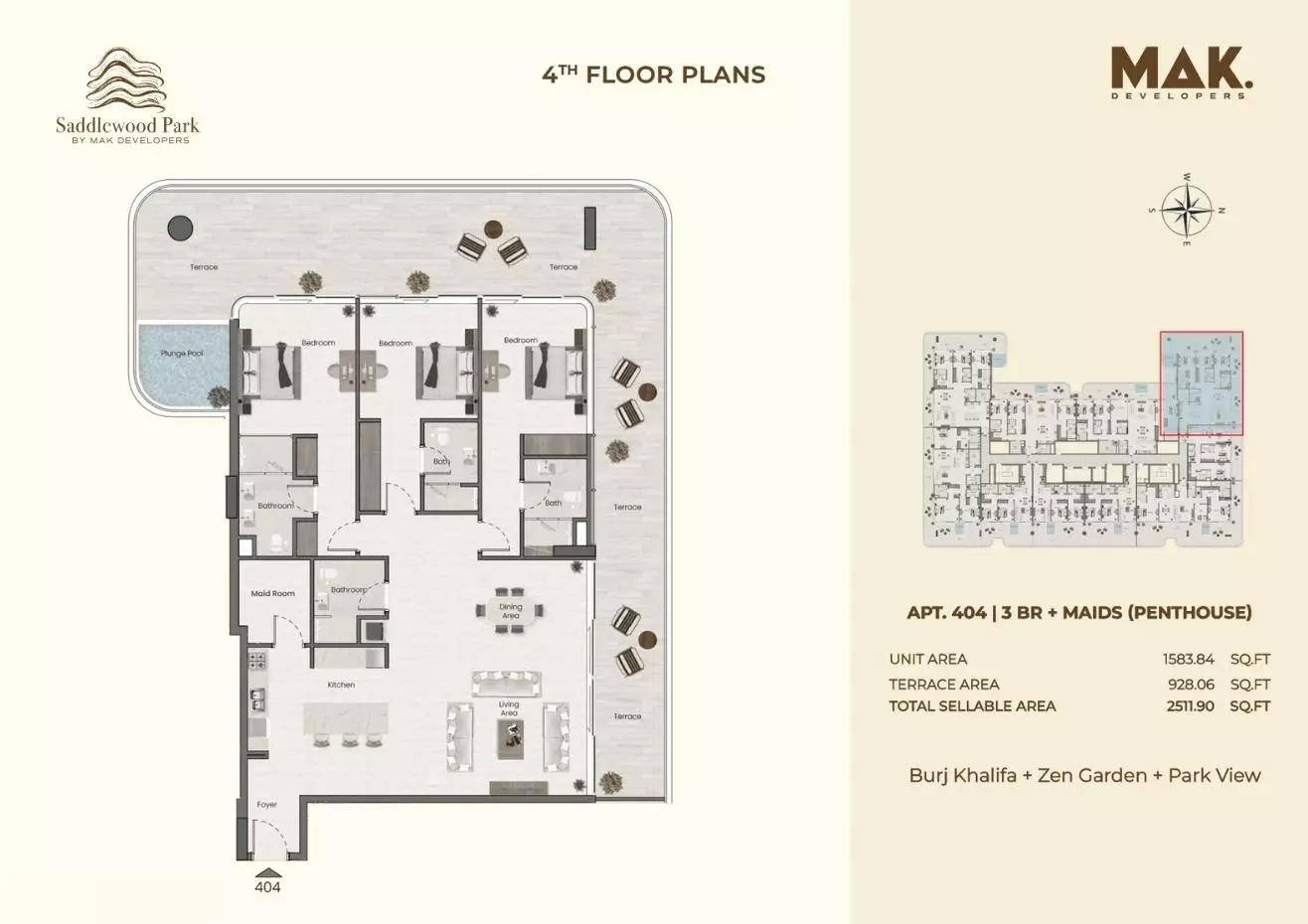 Unit floor plan image
