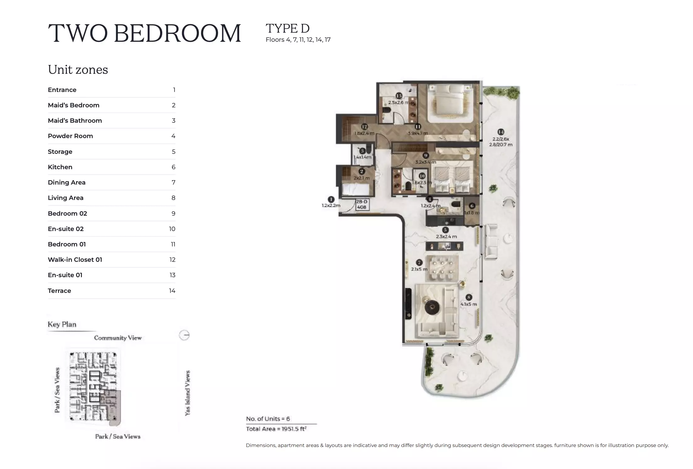 Unit floor plan image