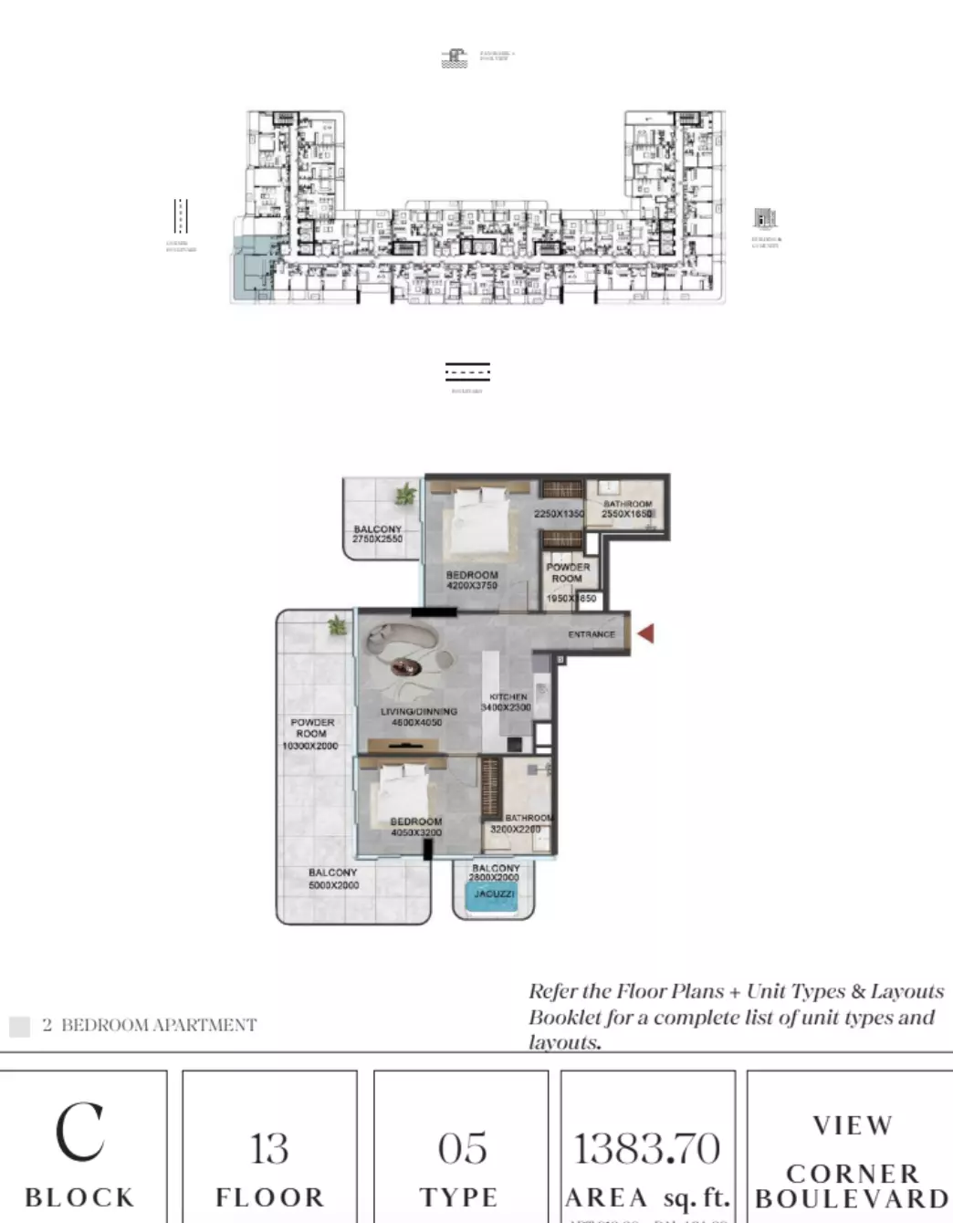 Unit floor plan image