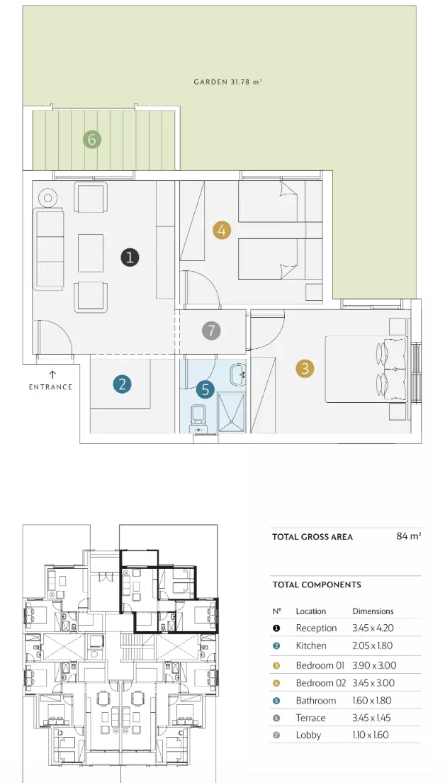 Unit floor plan image