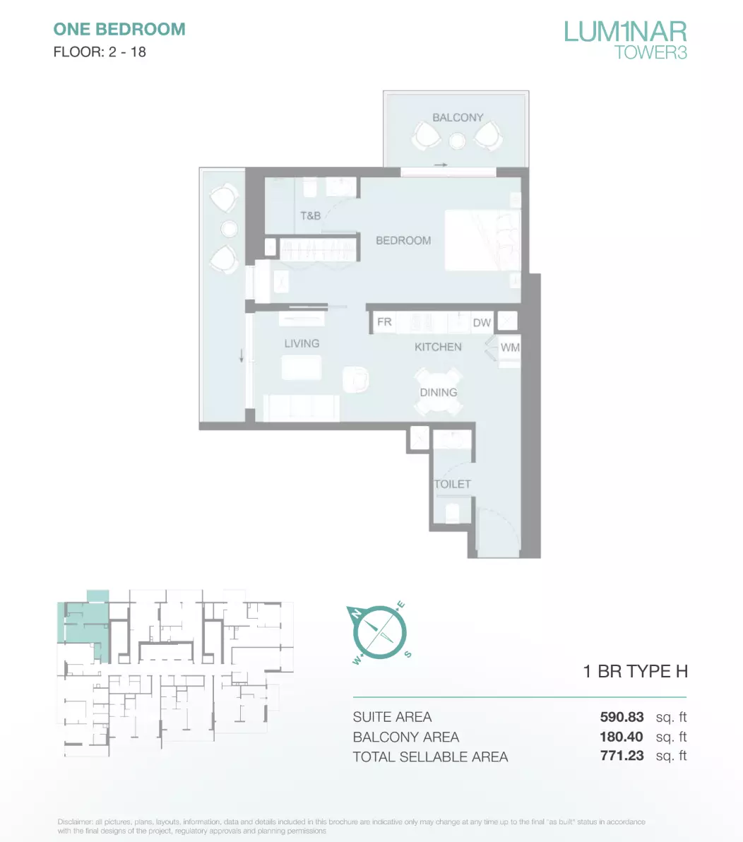 Unit floor plan image