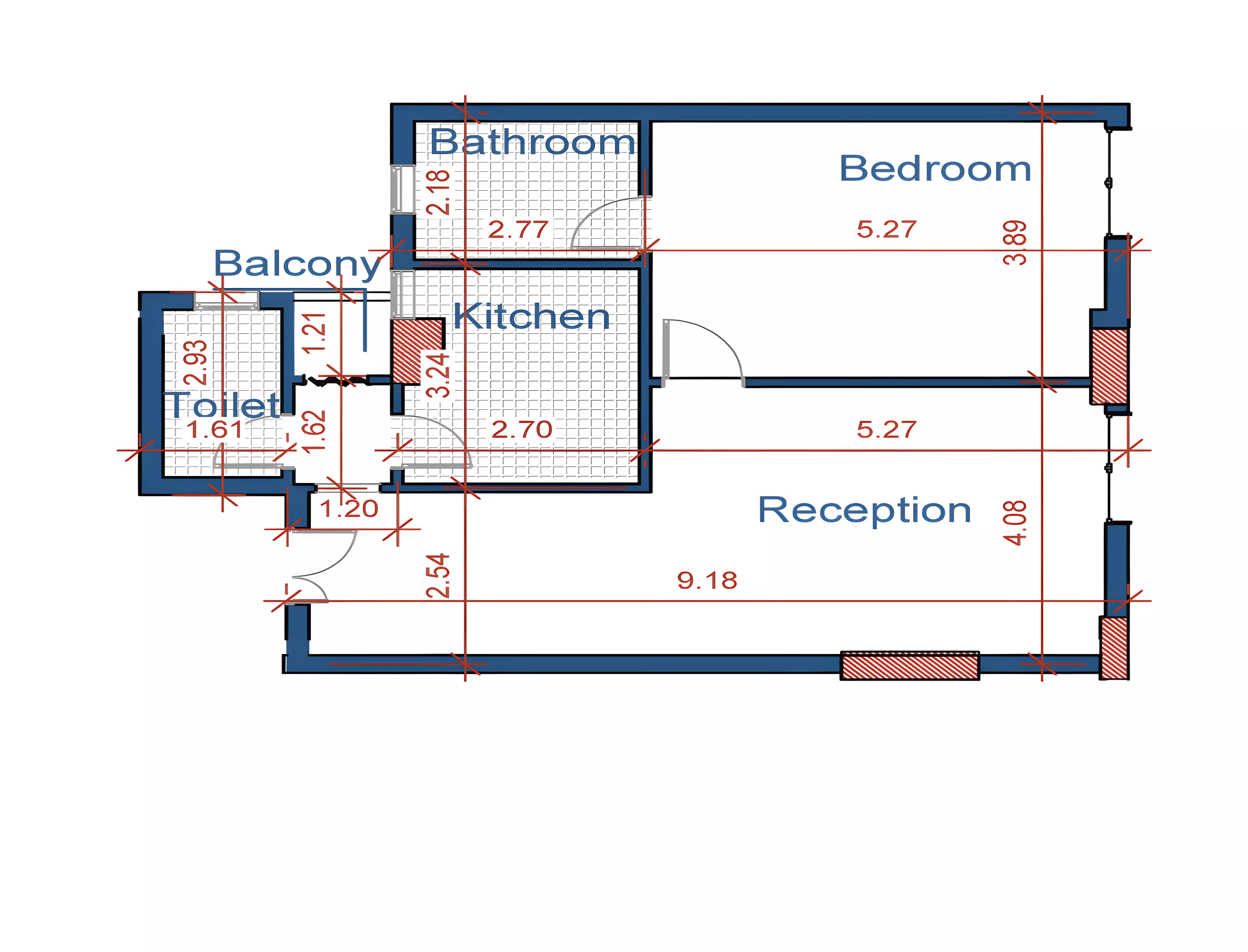 Unit floor plan image