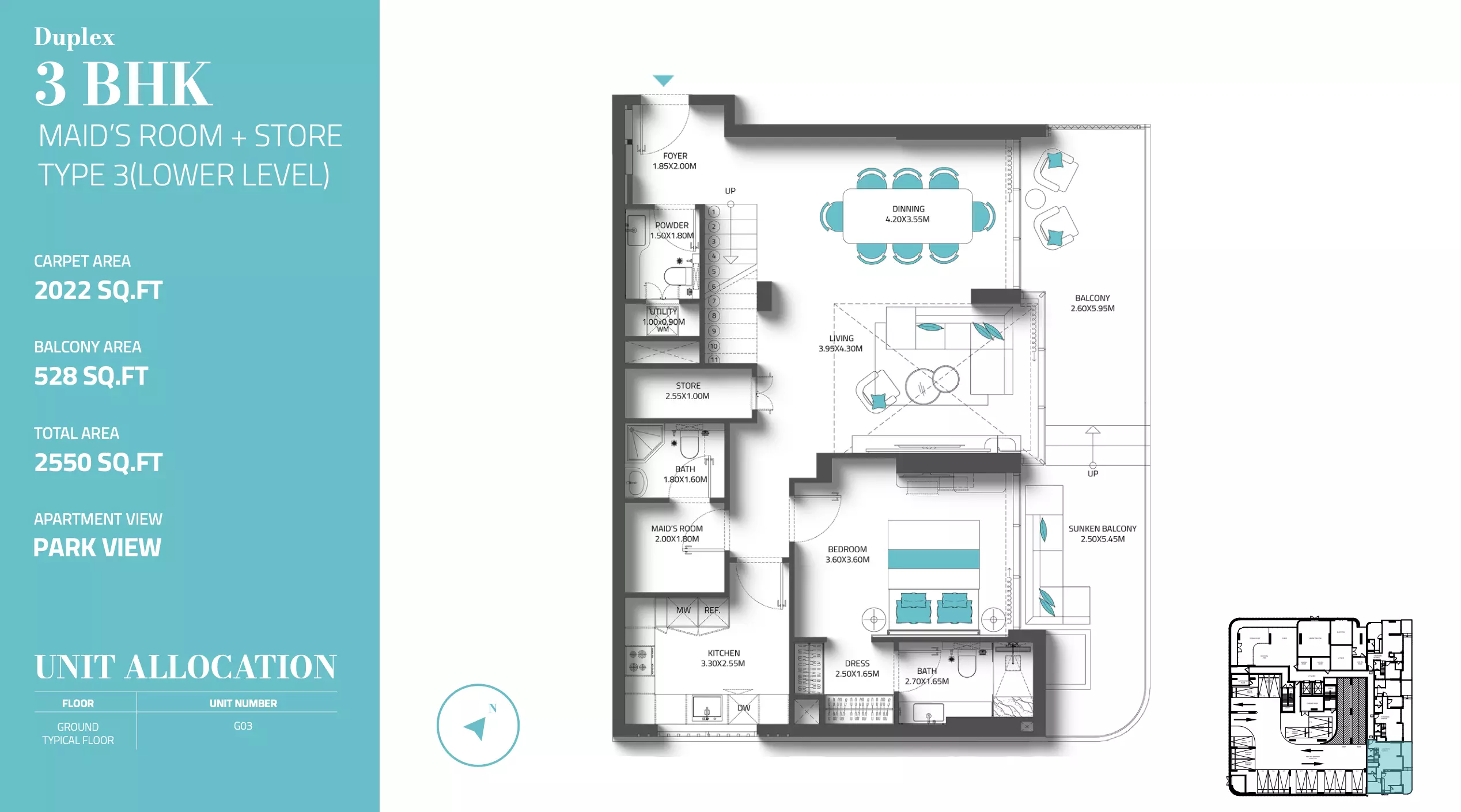 Unit floor plan image
