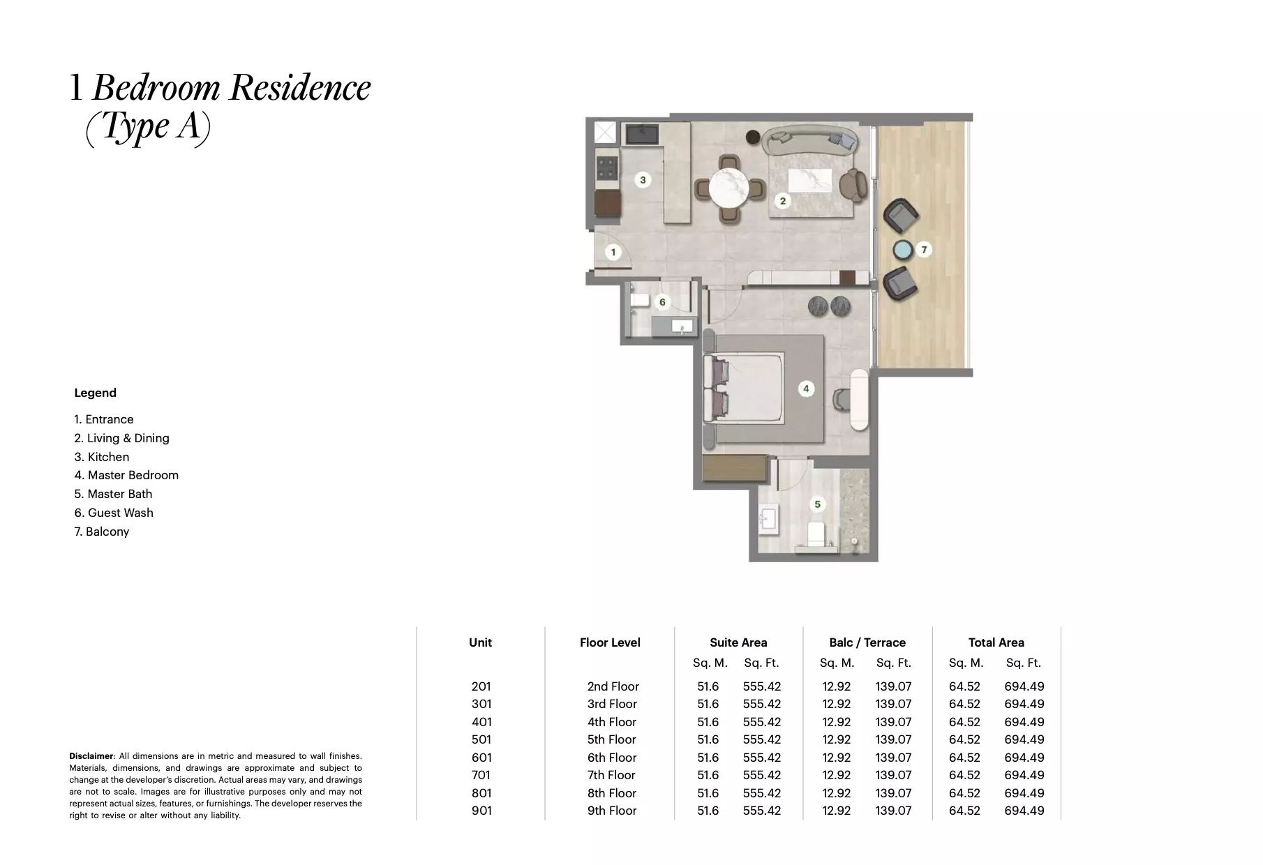 Unit floor plan image