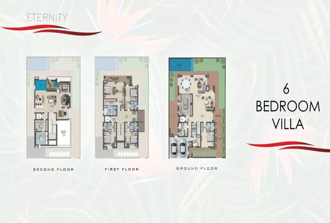 Paradise Hills — 6BR floor plan