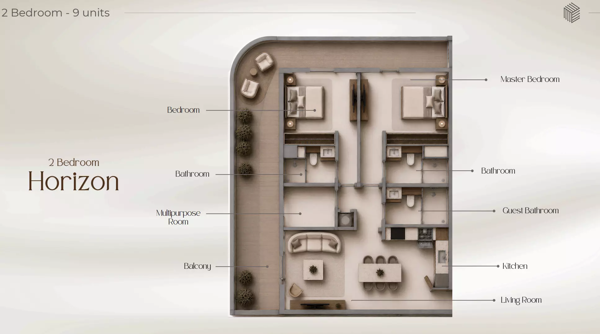 Unit floor plan image