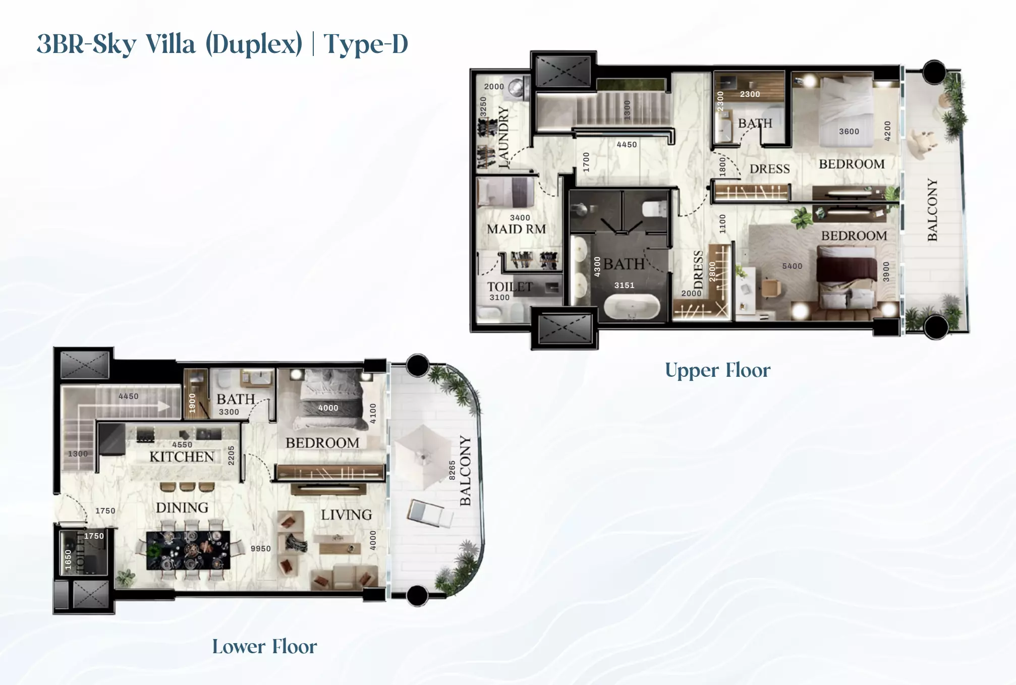 صورة مخطط ارضية الوحدة