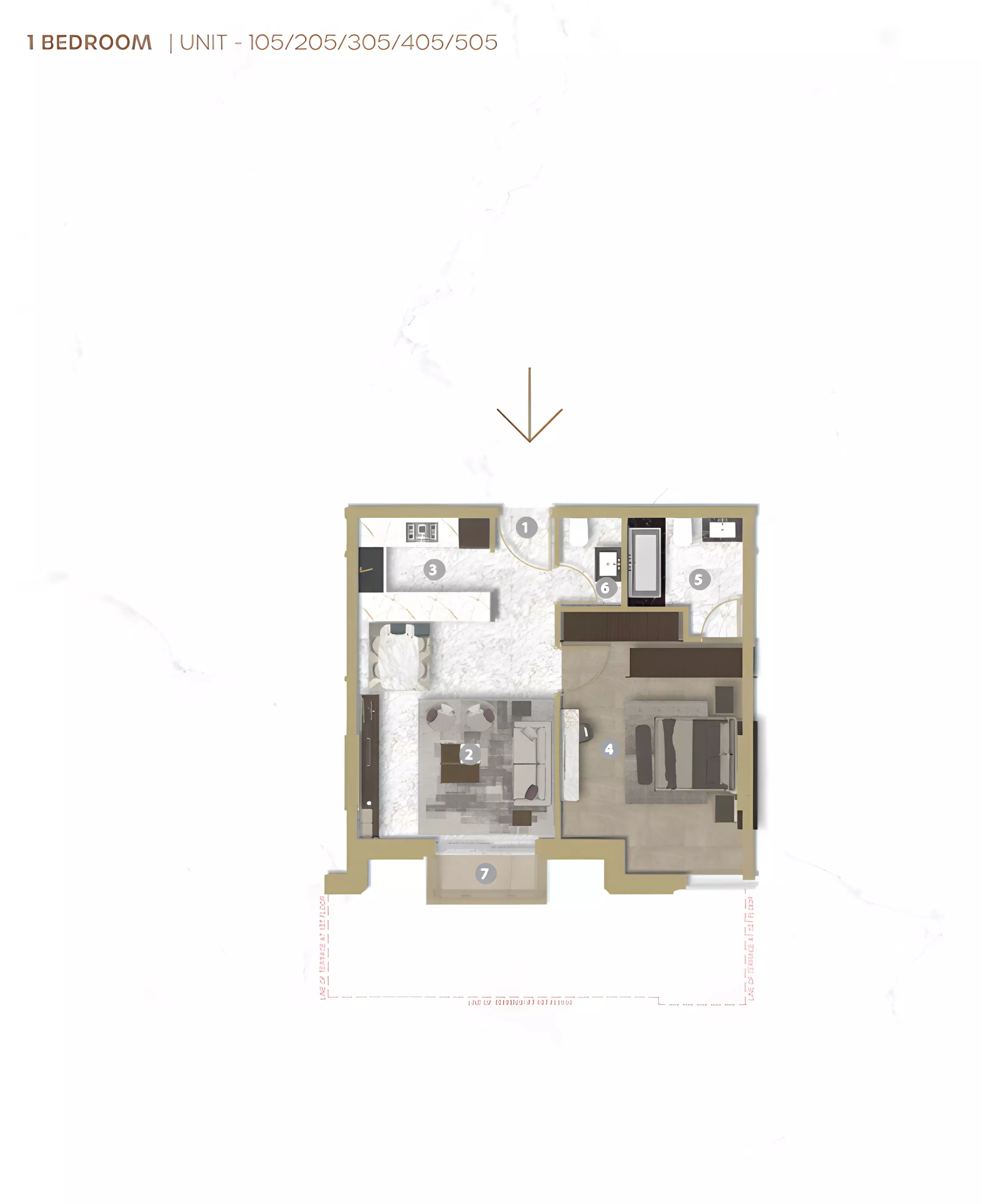 Unit floor plan image