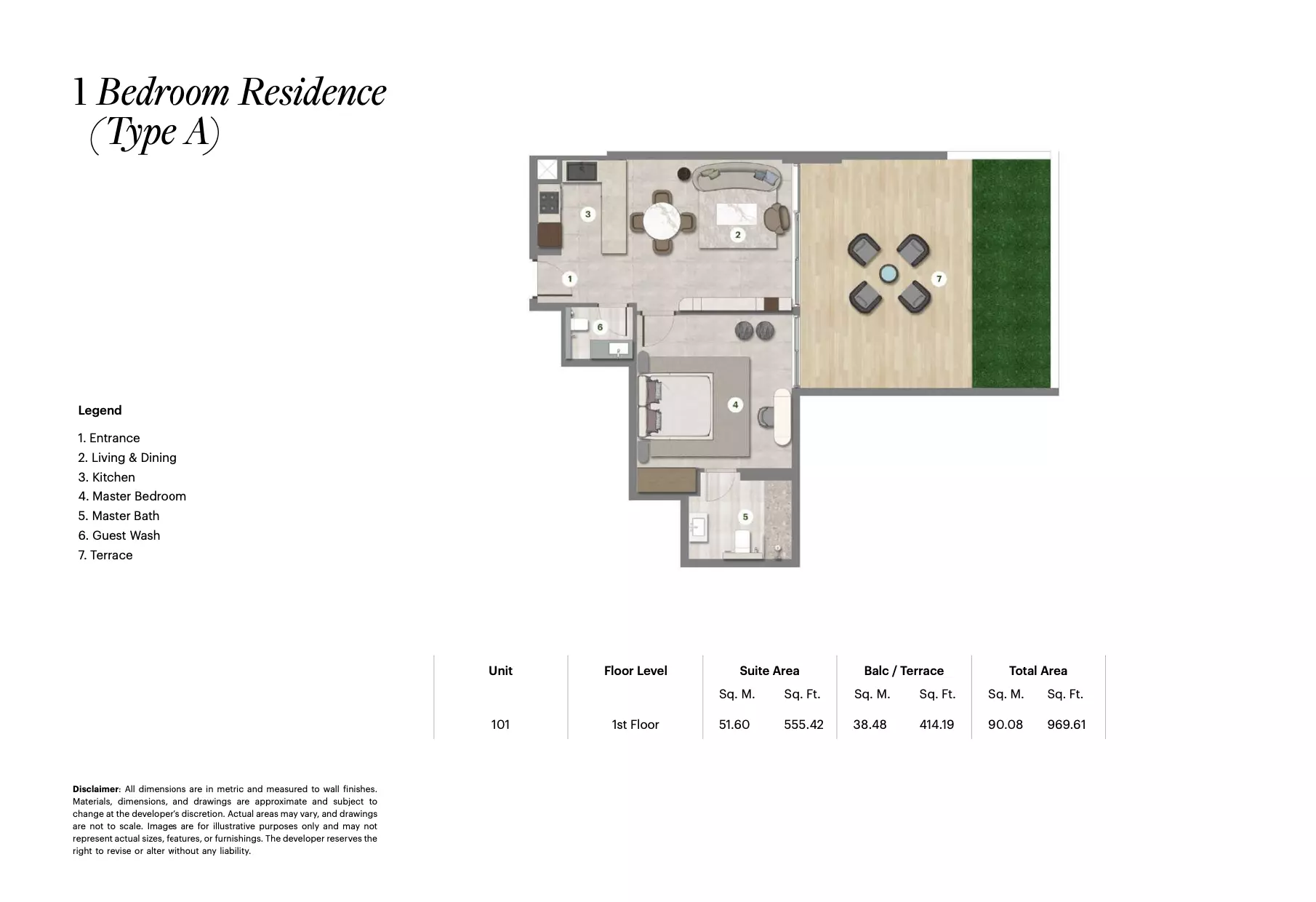 Unit floor plan image