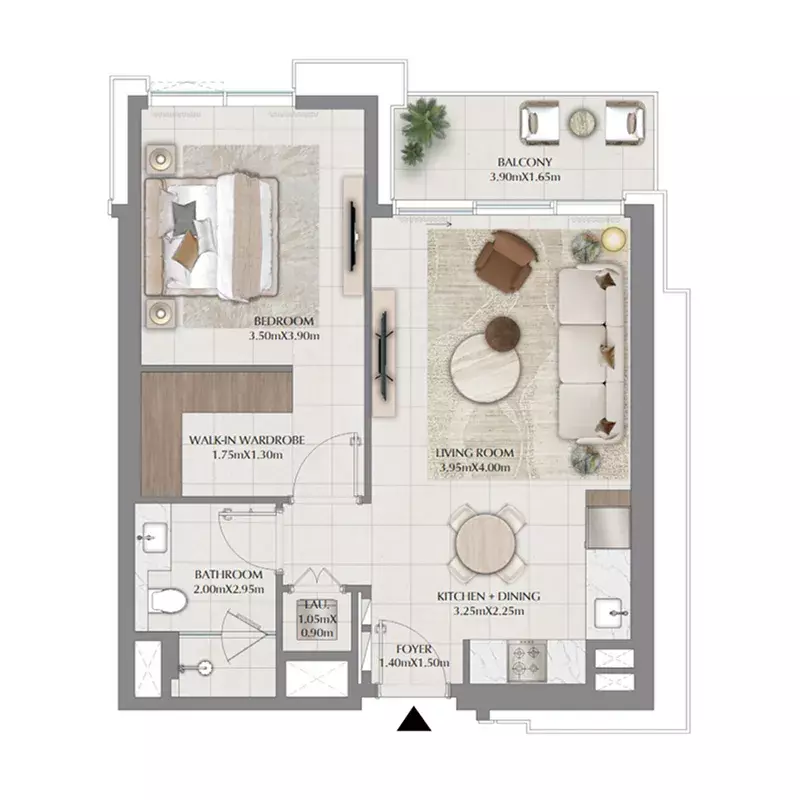Unit floor plan image
