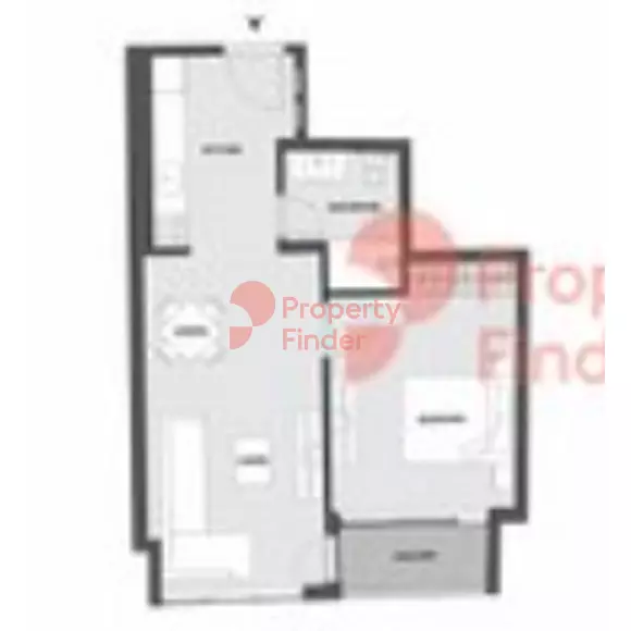 15 Northside Tower B Unit 103, First Floor, 1 bed