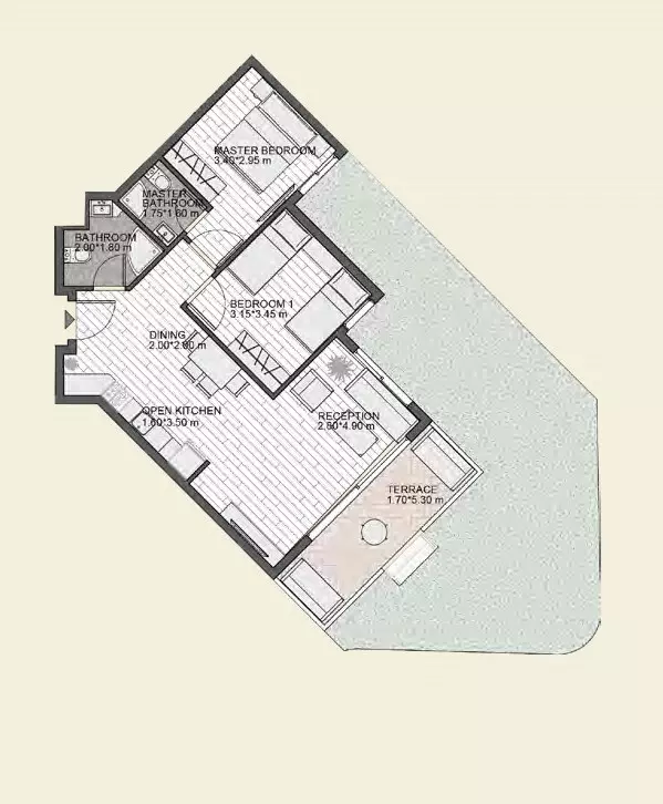 Unit floor plan image