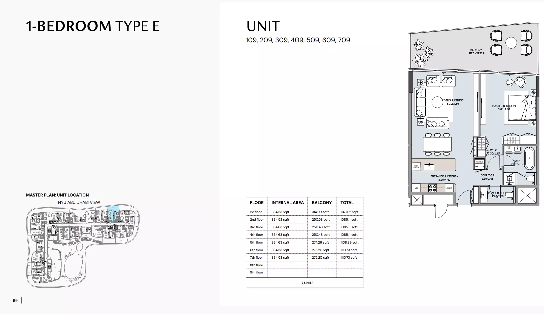 Unit floor plan image
