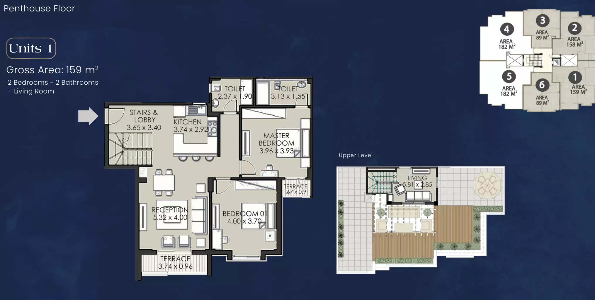 صورة مخطط ارضية الوحدة