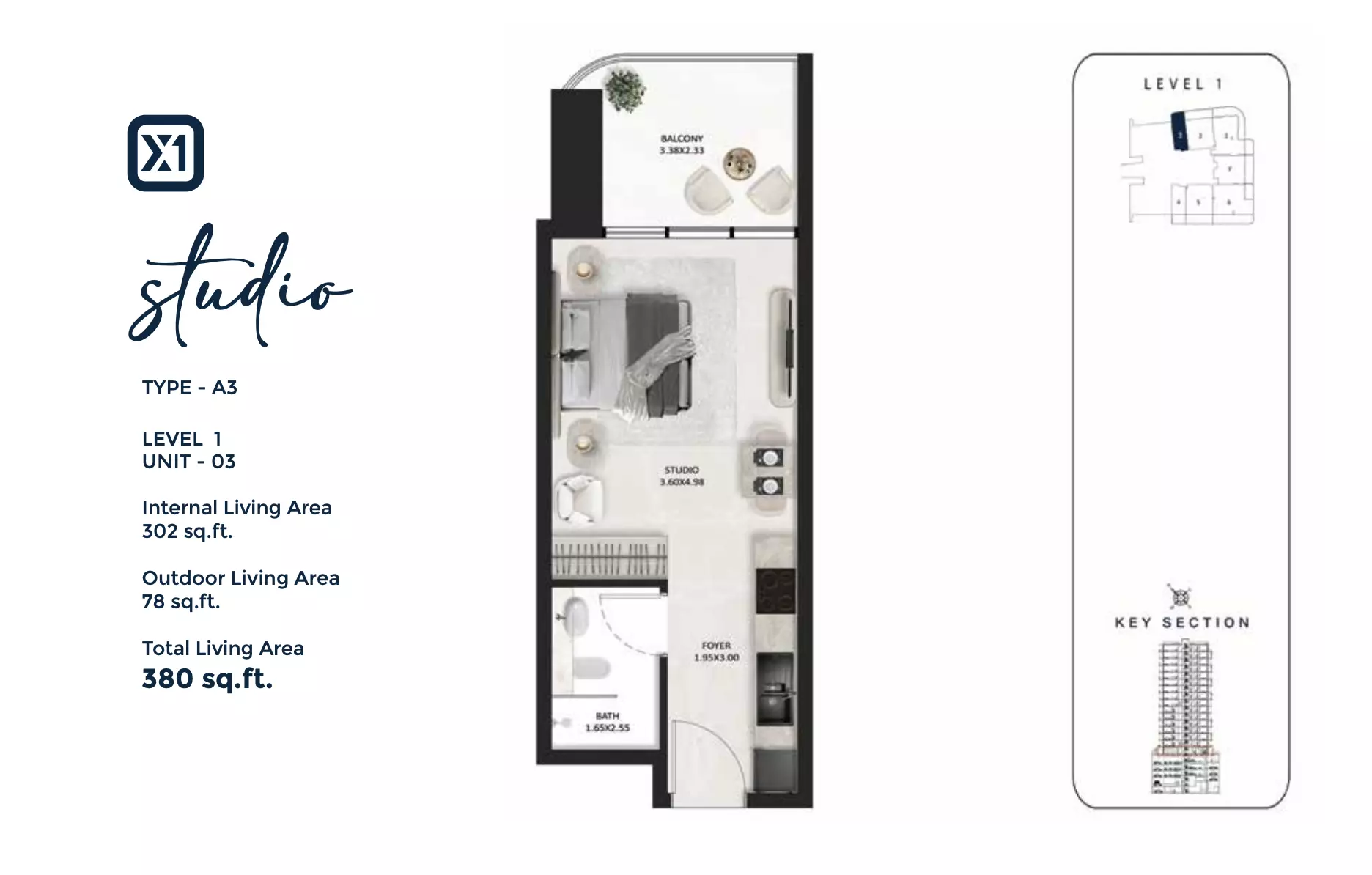 Unit floor plan image