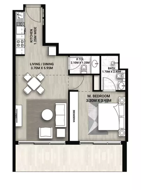 Unit floor plan image