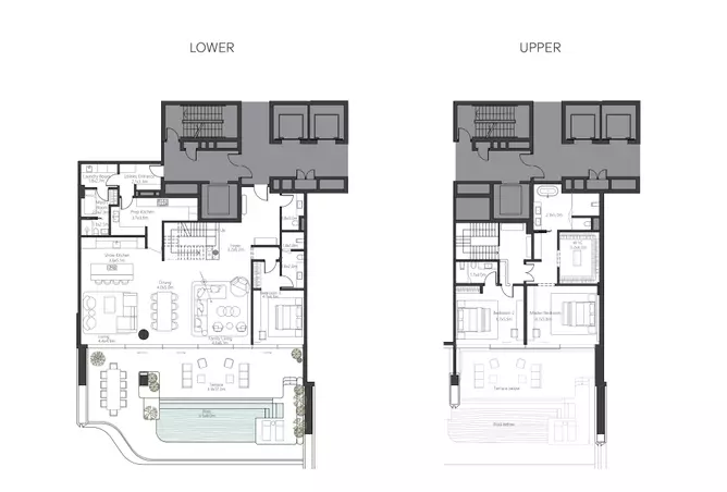 Ela By Omniyat — 3BR floor plan