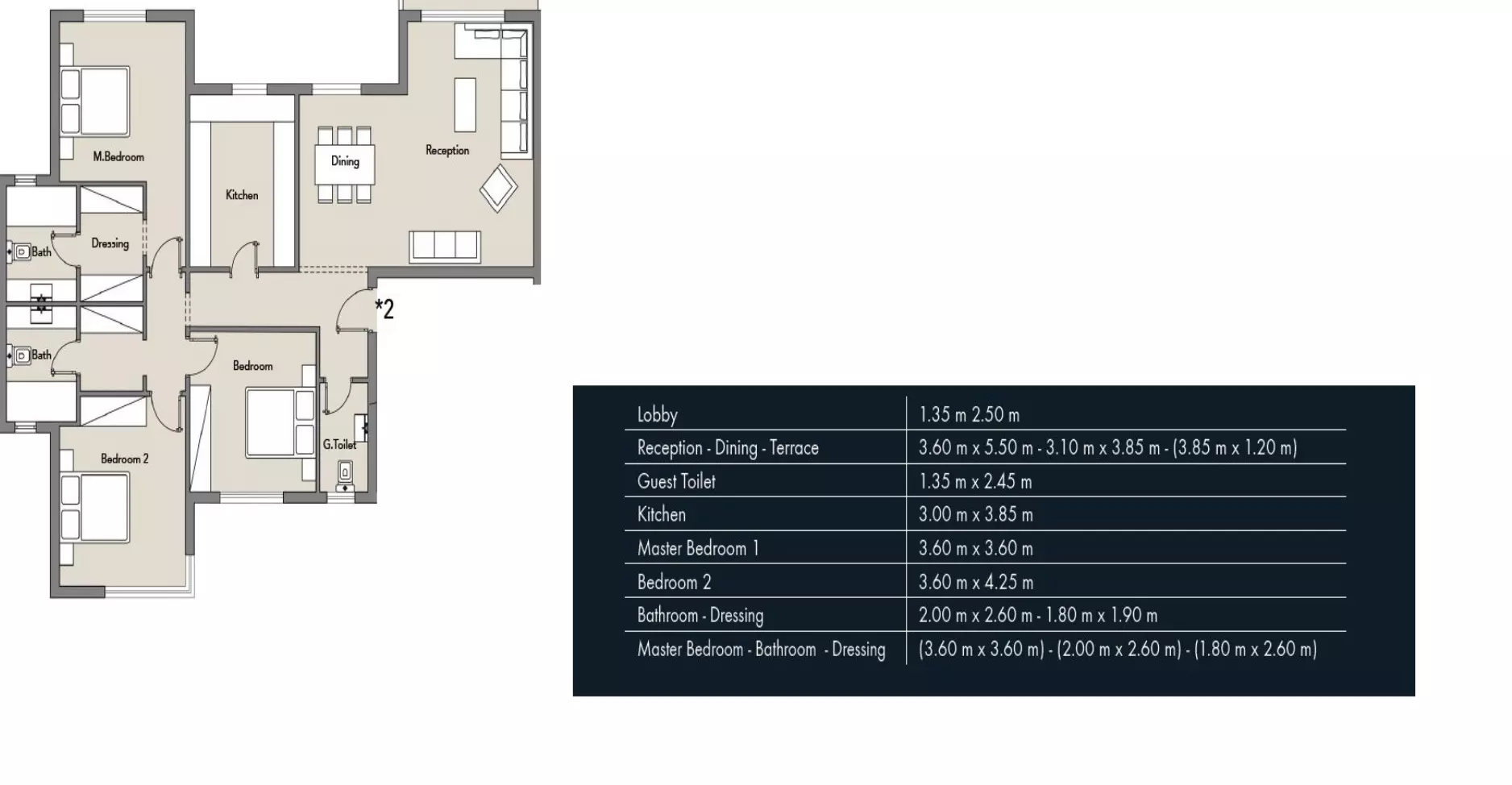 Unit floor plan image