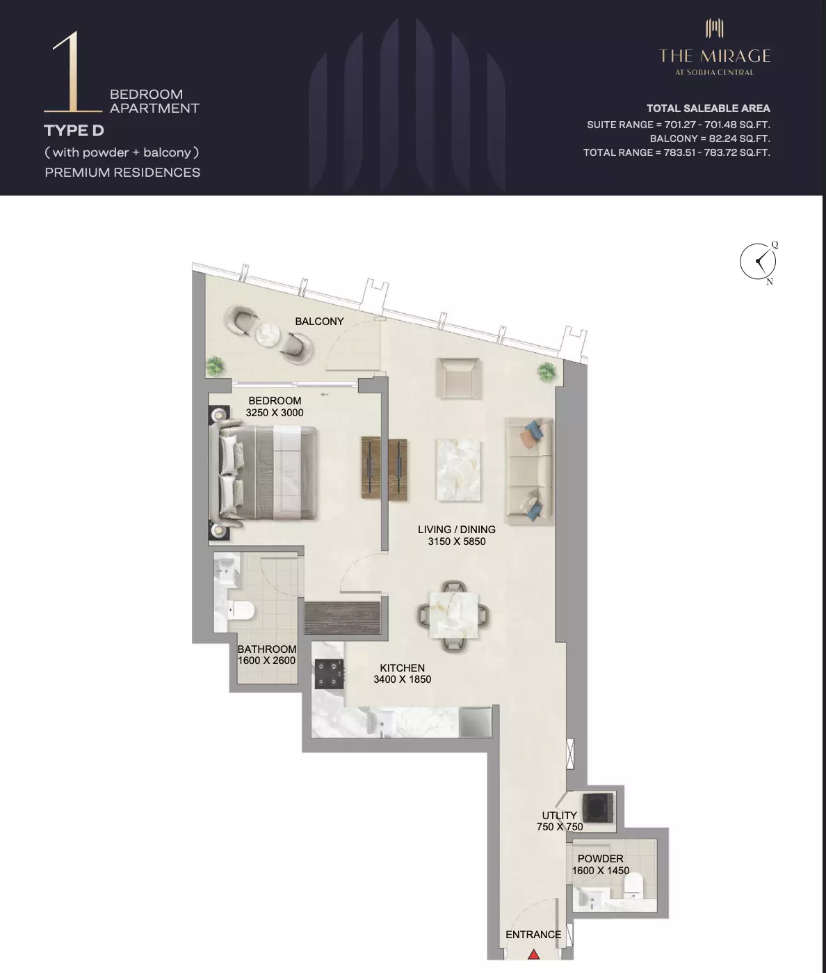 Unit floor plan image