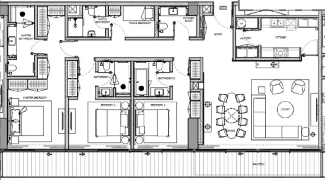 Unit floor plan image