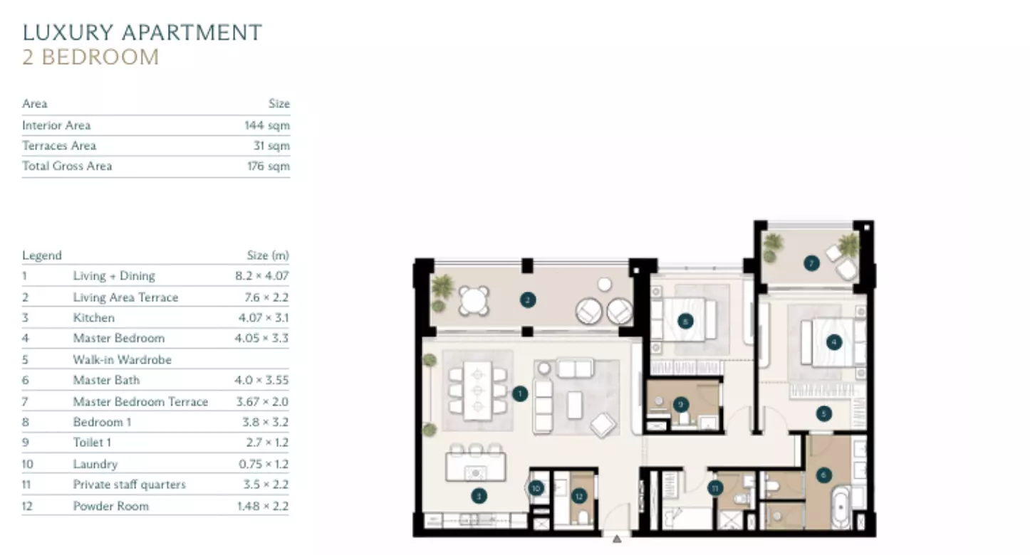 Unit floor plan image
