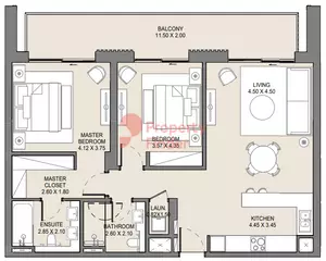 Jomana B3-Type A Level 2, 2 beds