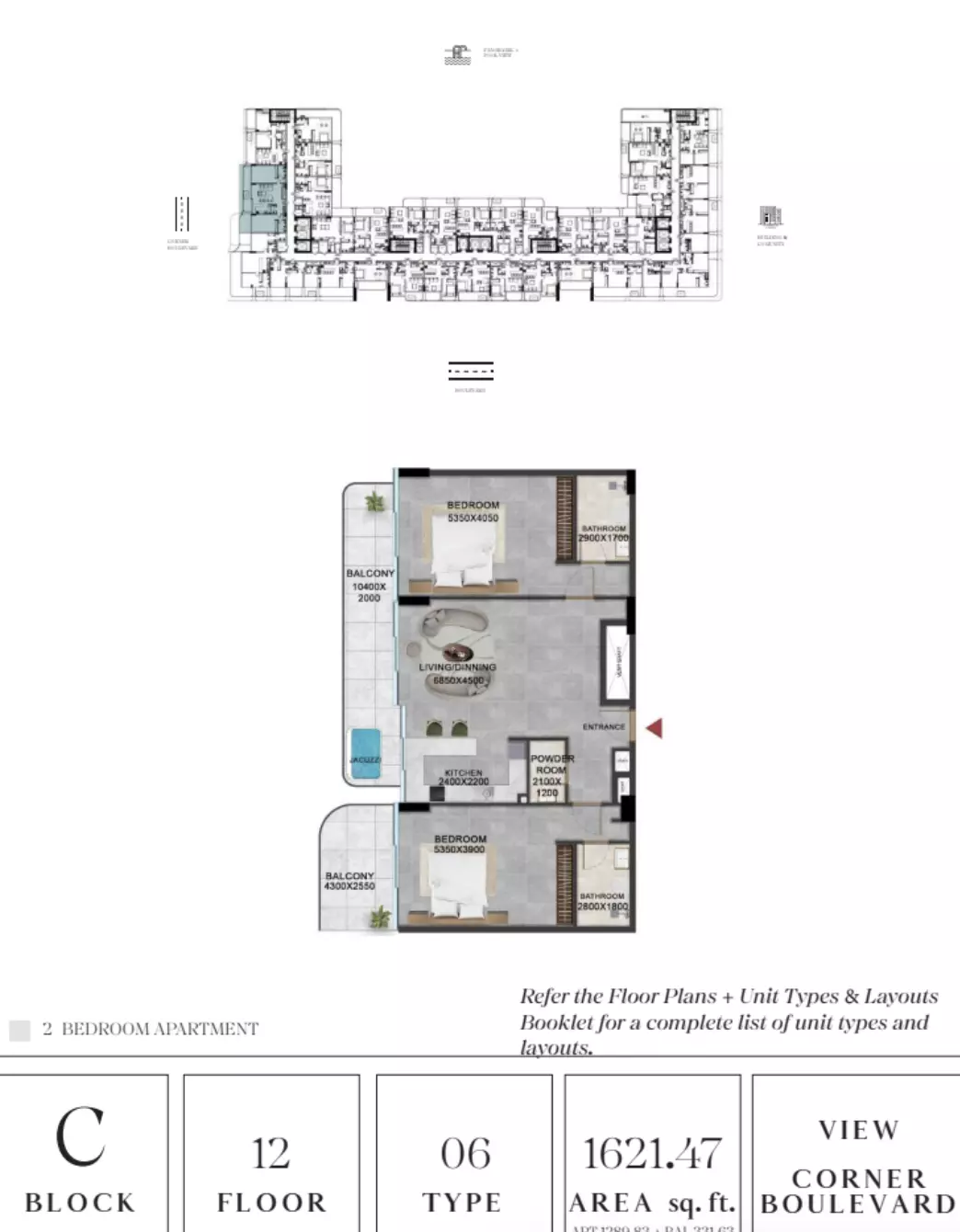 Unit floor plan image