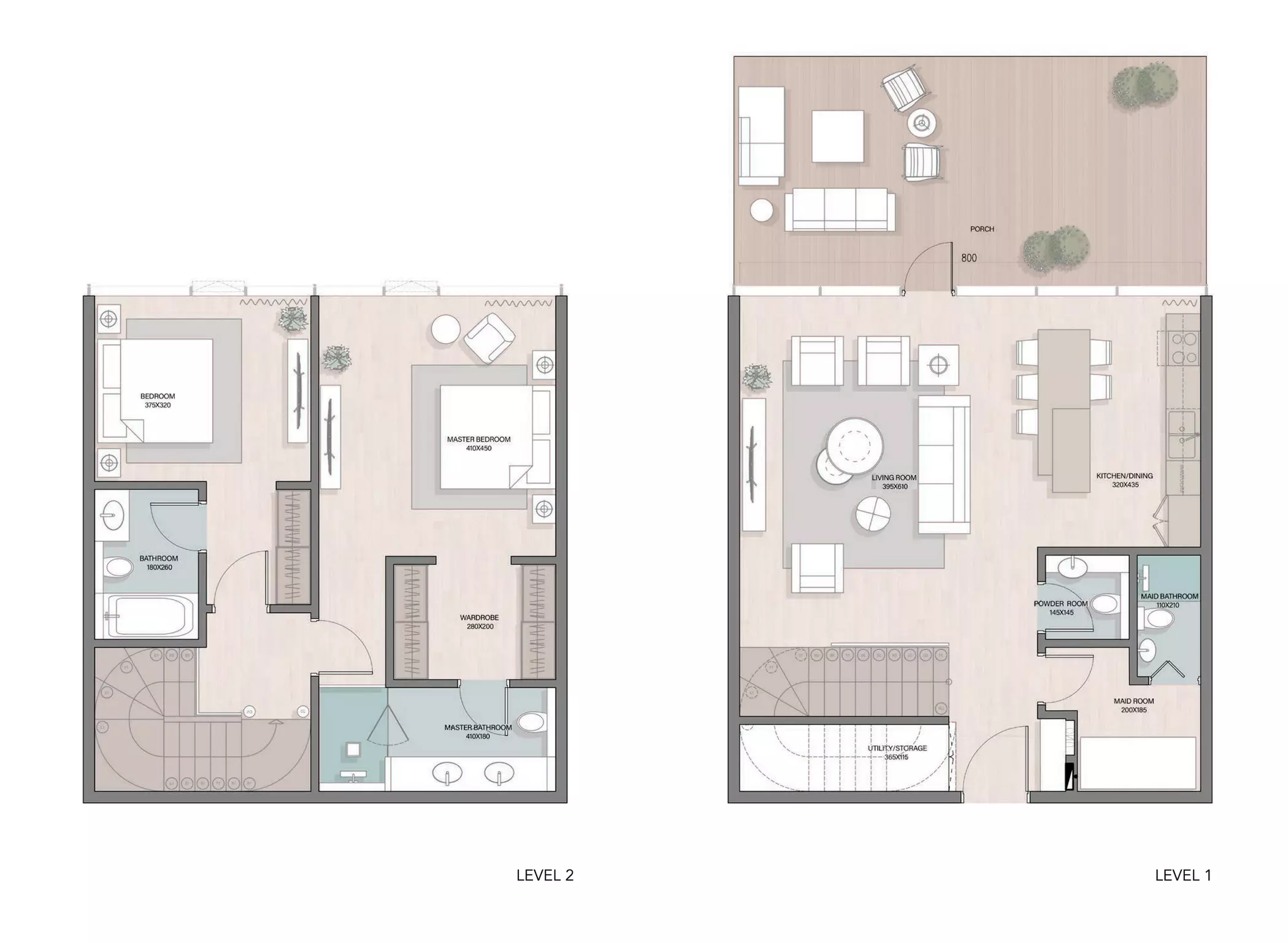 Quattro Del Mar Type A, 2 beds