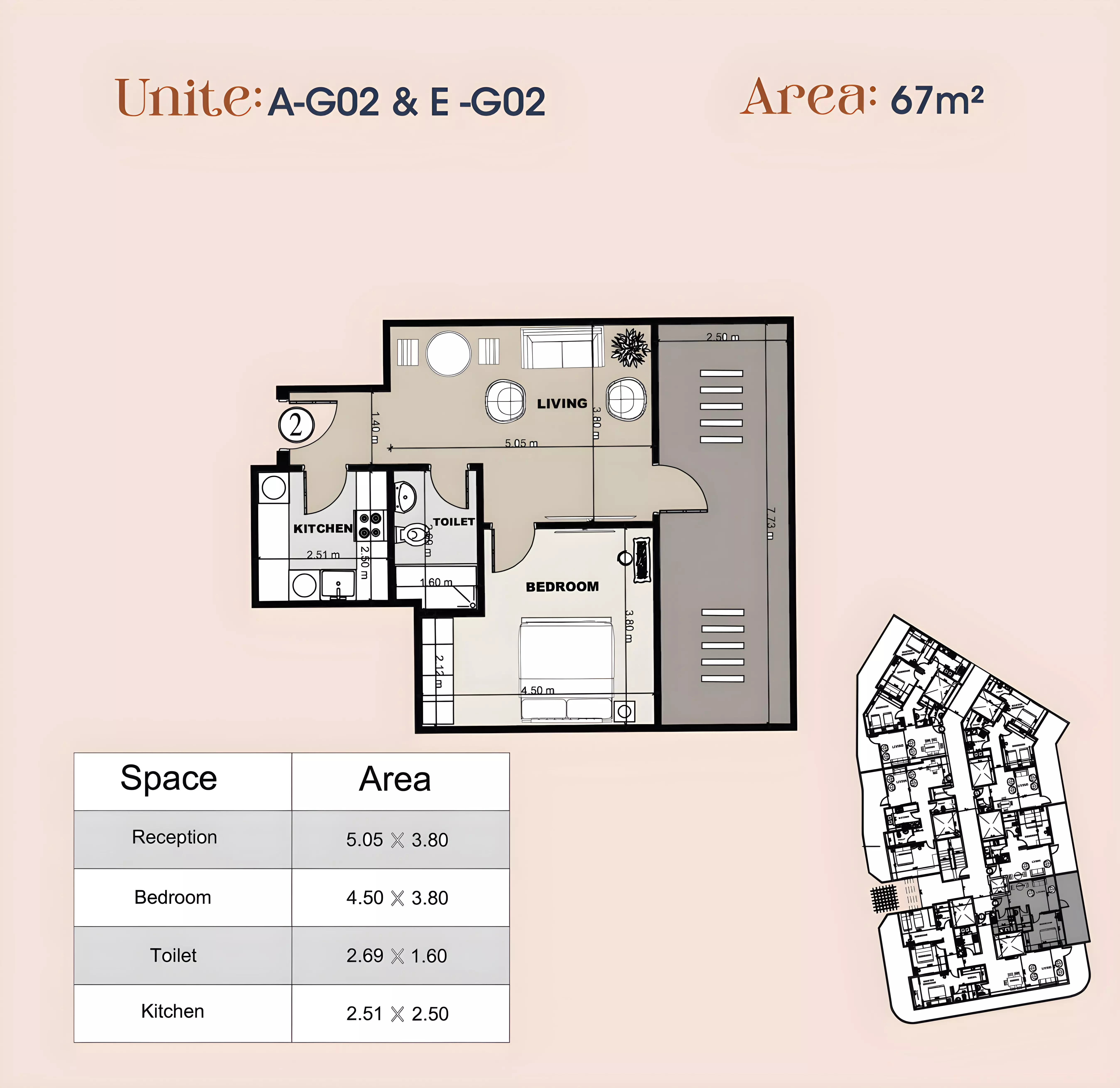 Unit floor plan image