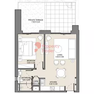 Jomana B8-Type B Level ground, 1 bed
