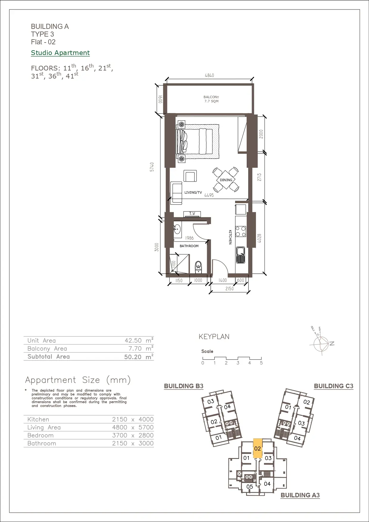 Unit floor plan image