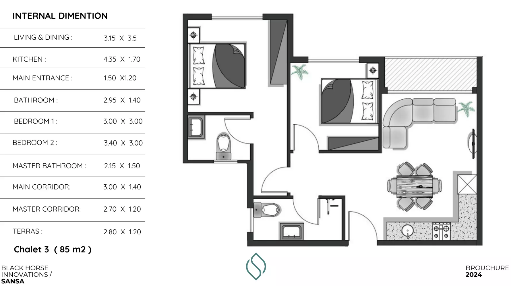 Unit floor plan image